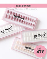 Pack de 4 diseños Soft Gel