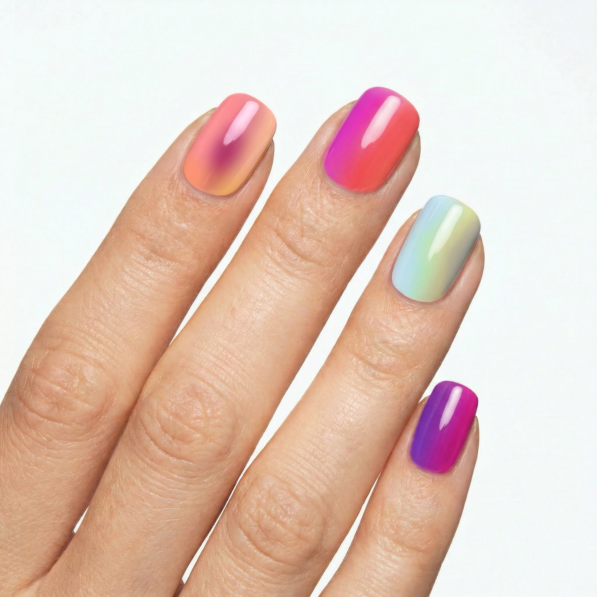 Mango - gel stickers