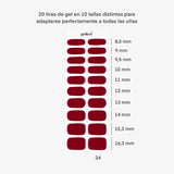 Cabernet - gel stickers