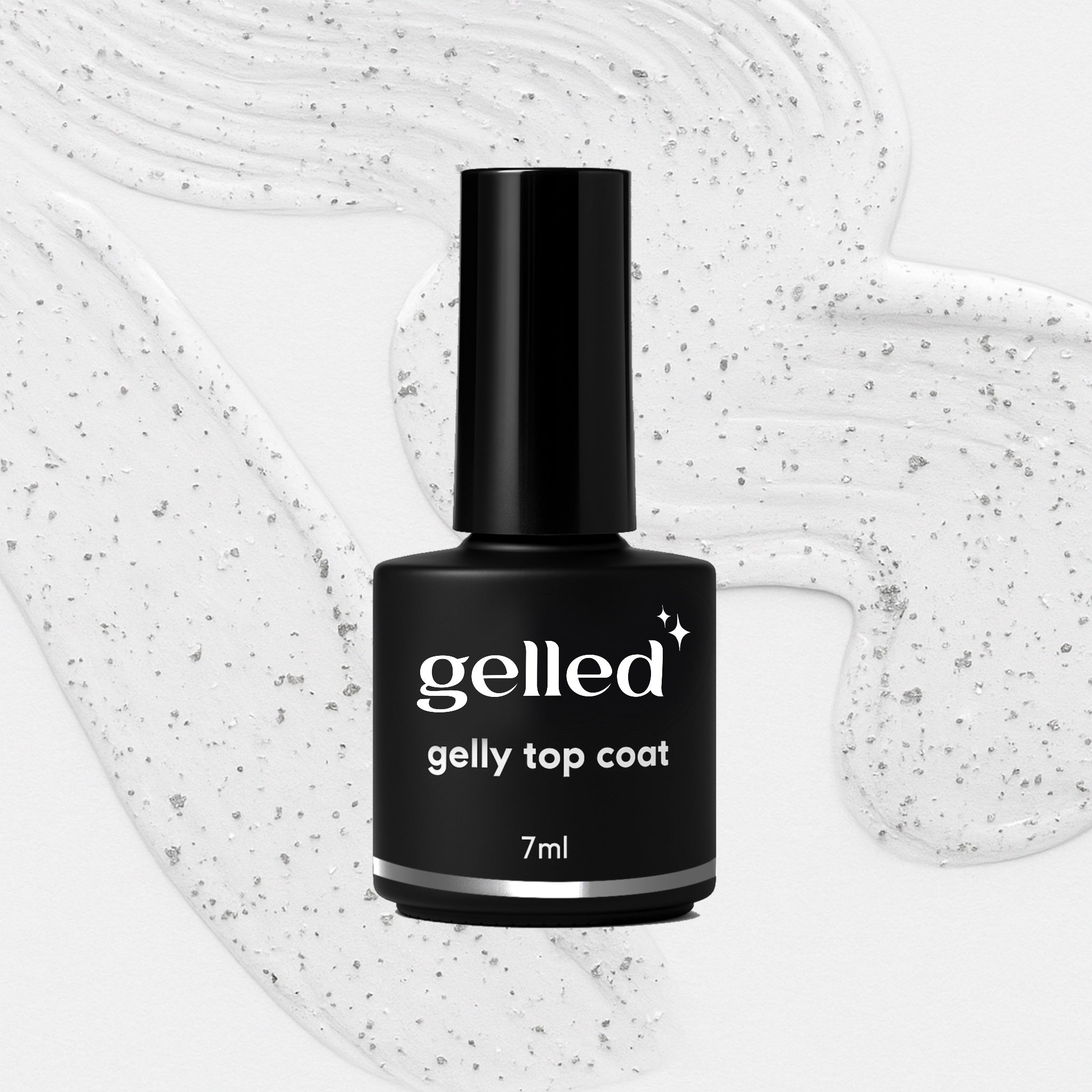 SILVER Gelly top coat