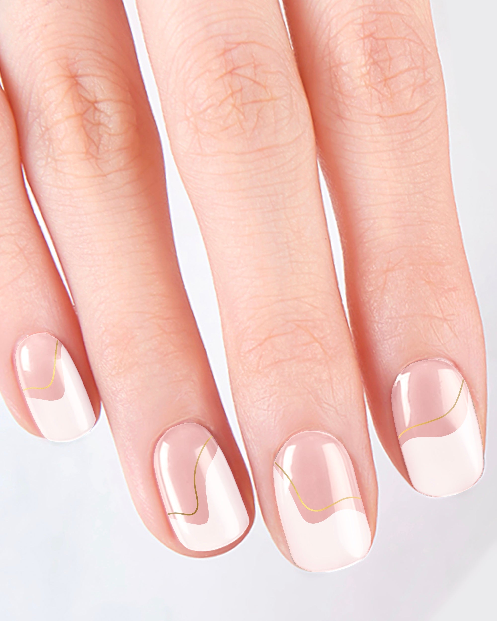 Capuccino - gel stickers