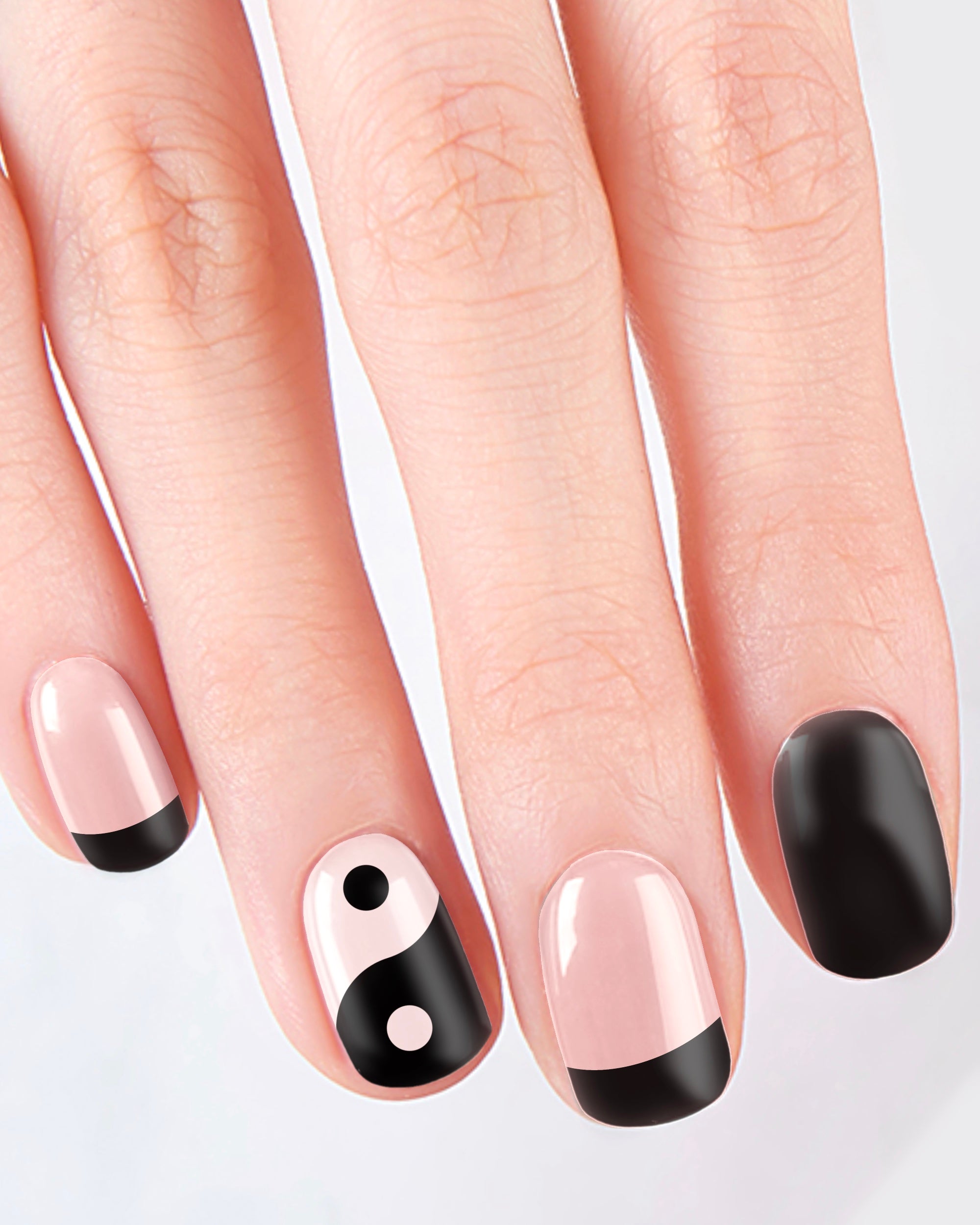 Yin Yang - gel stickers