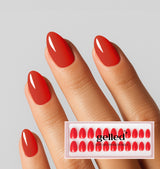 Ferrari Red - soft gel press on