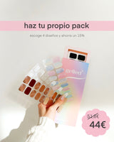 Pack de 4 diseños Gel Stickers