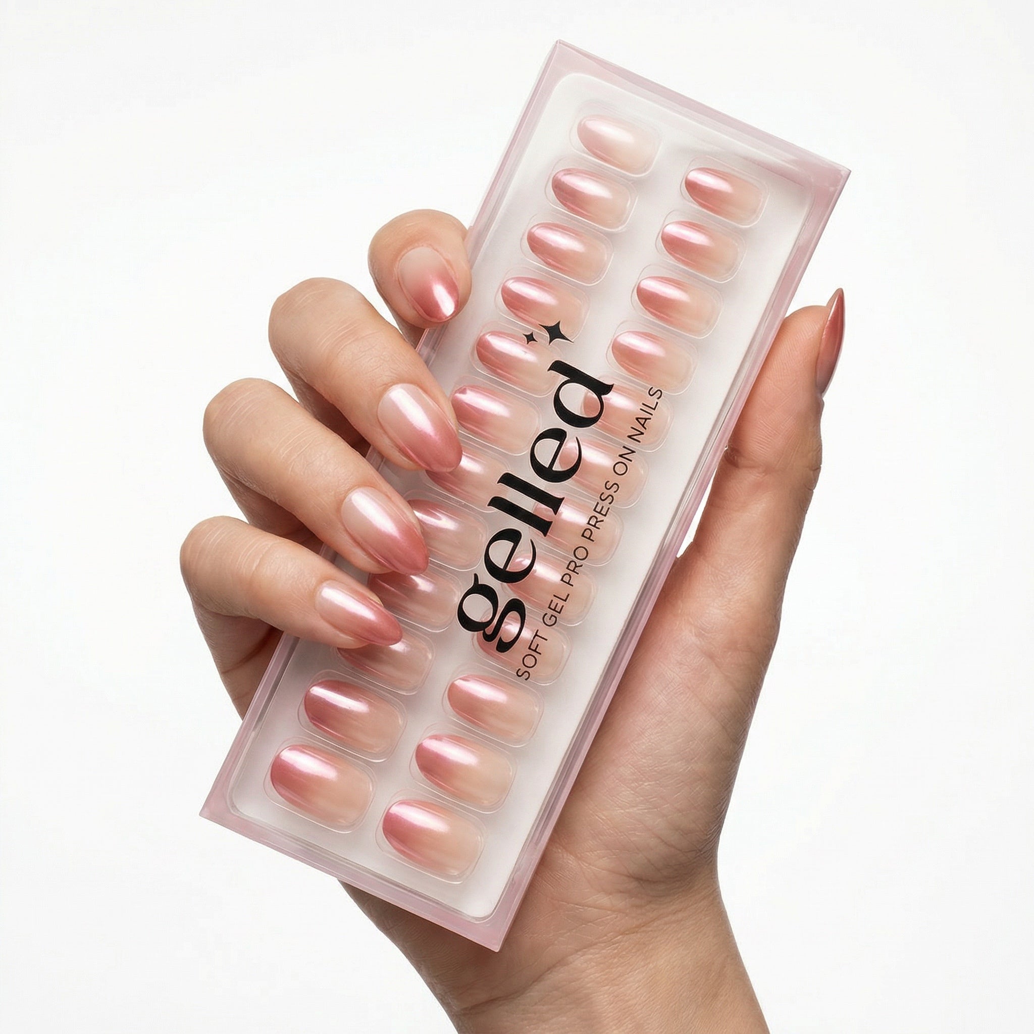 Blush - soft gel press on