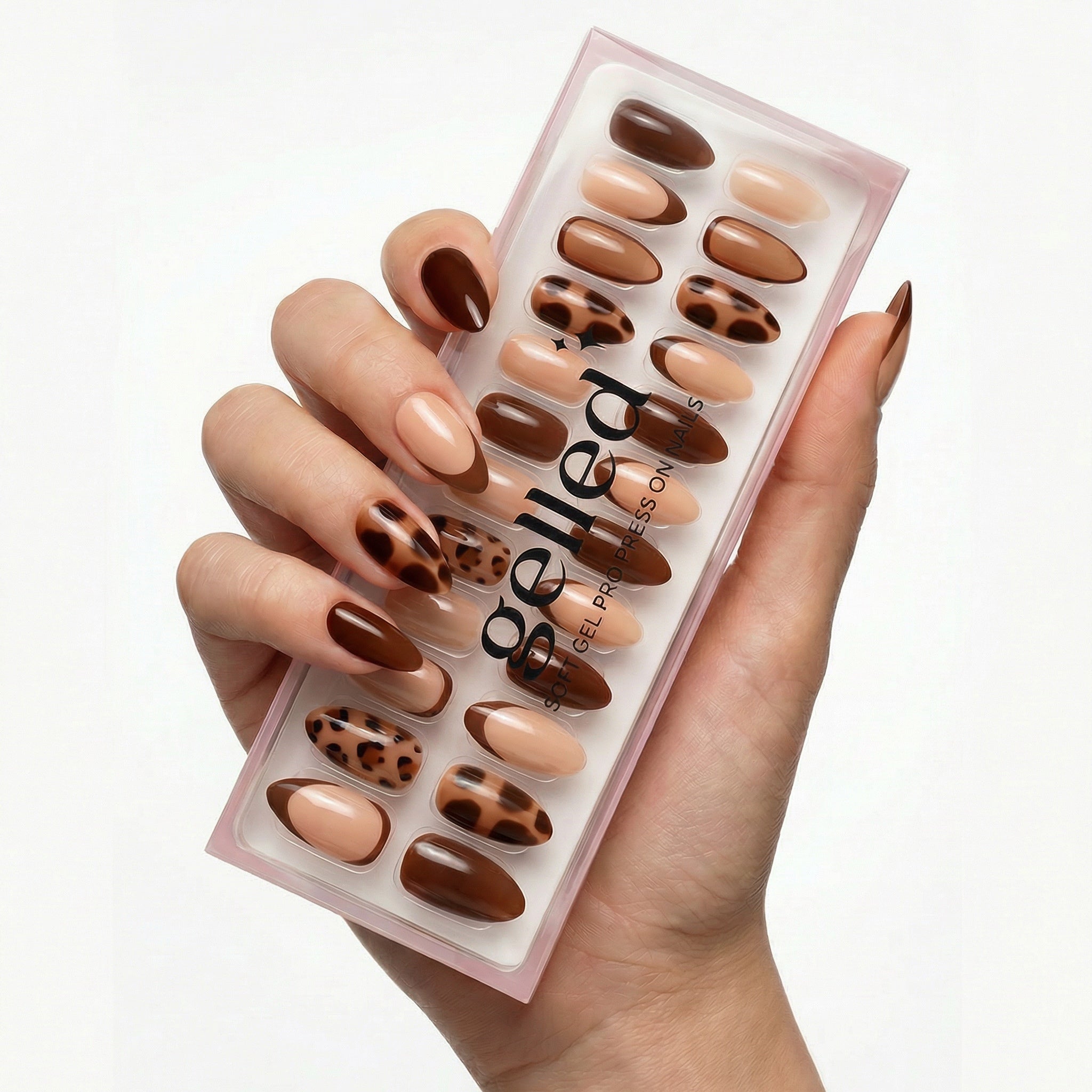 Carey - soft gel press on