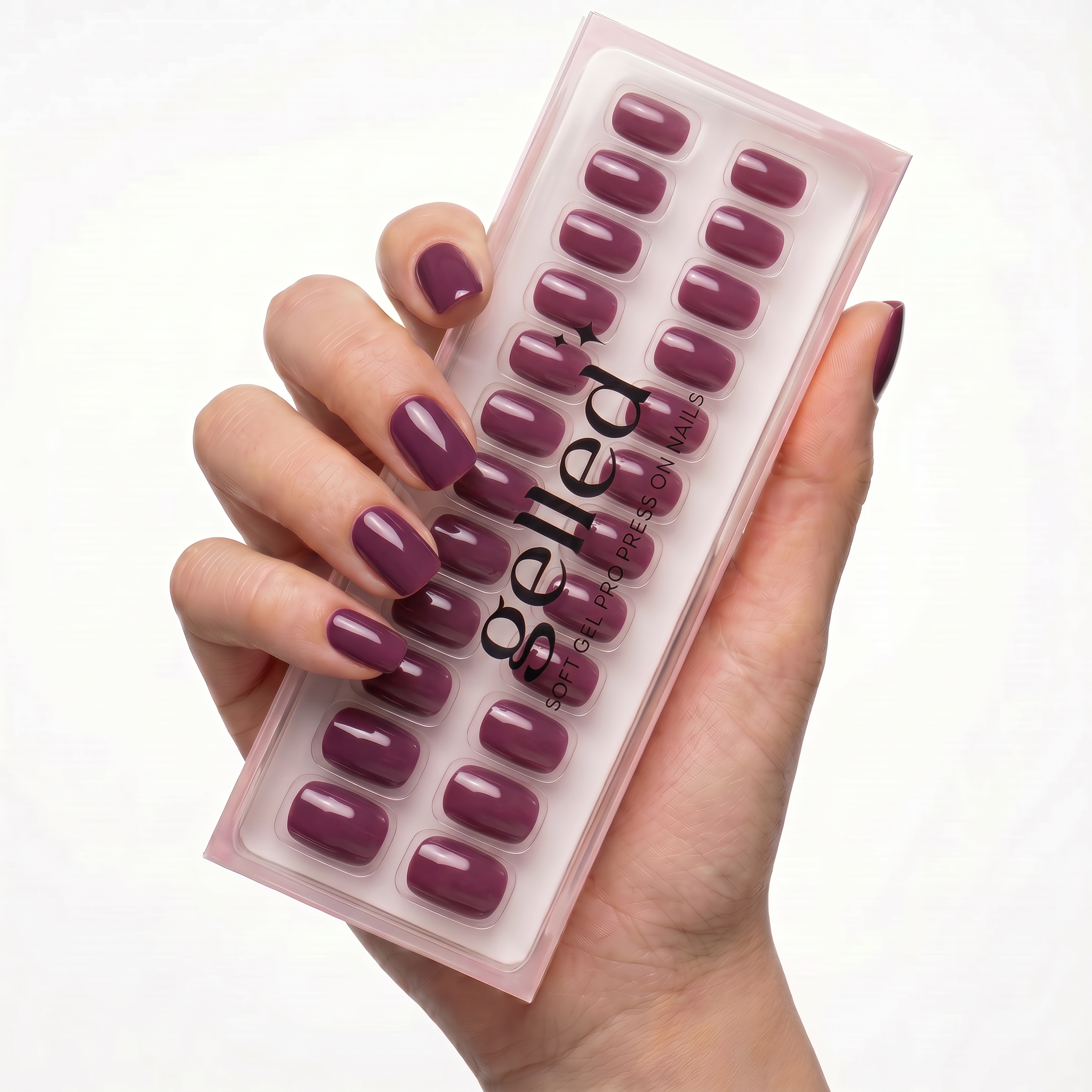 Mini Grape - soft gel press on