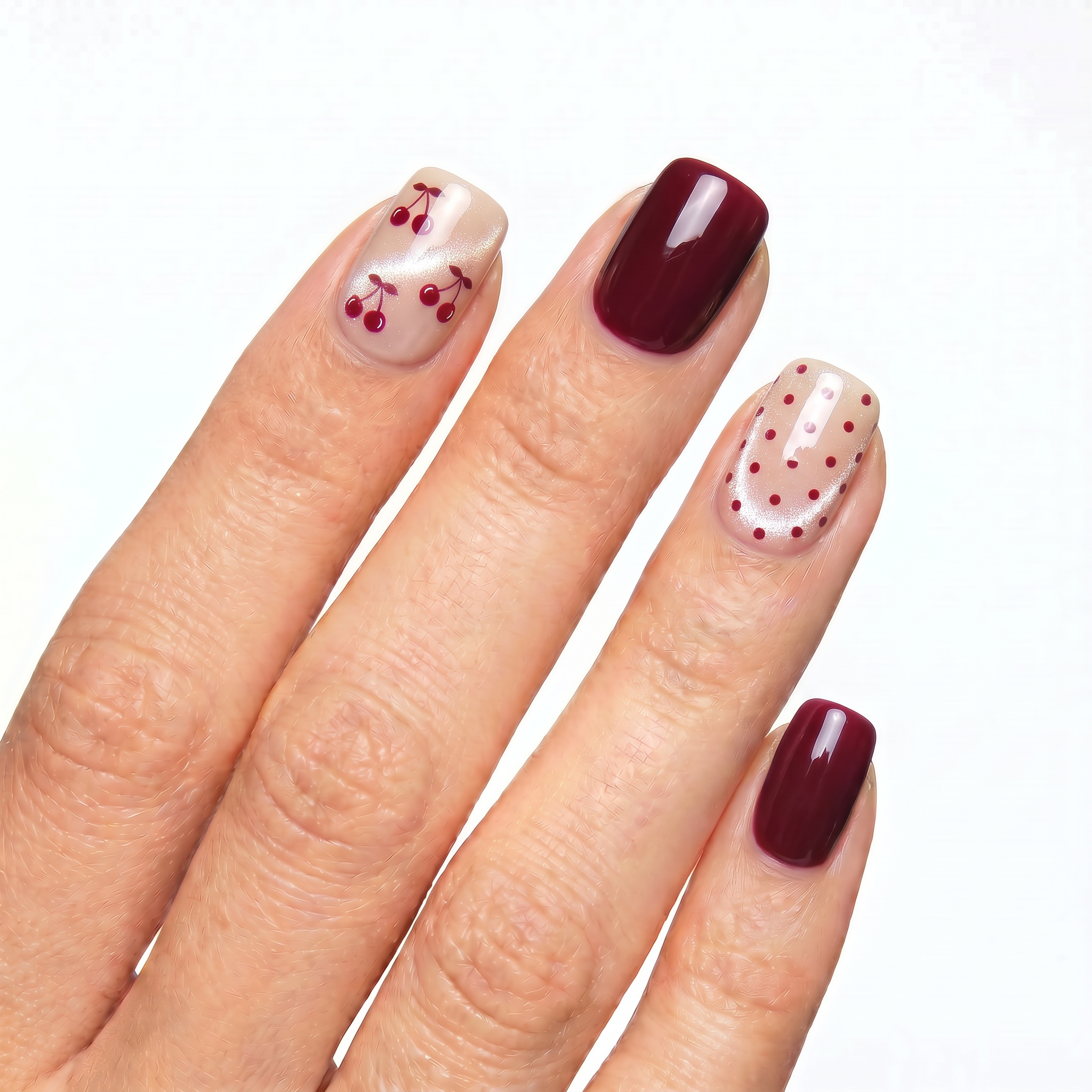 Cherry Cola - gel stickers