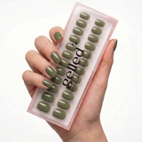 Mini Olive - soft gel press on