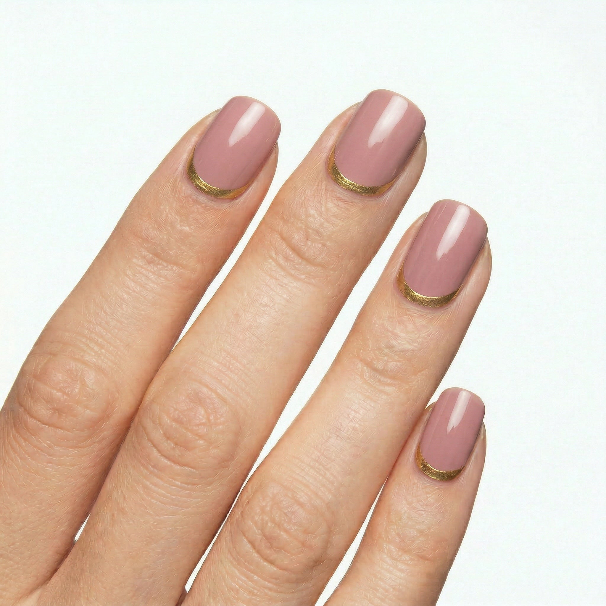 Golden  - gel stickers