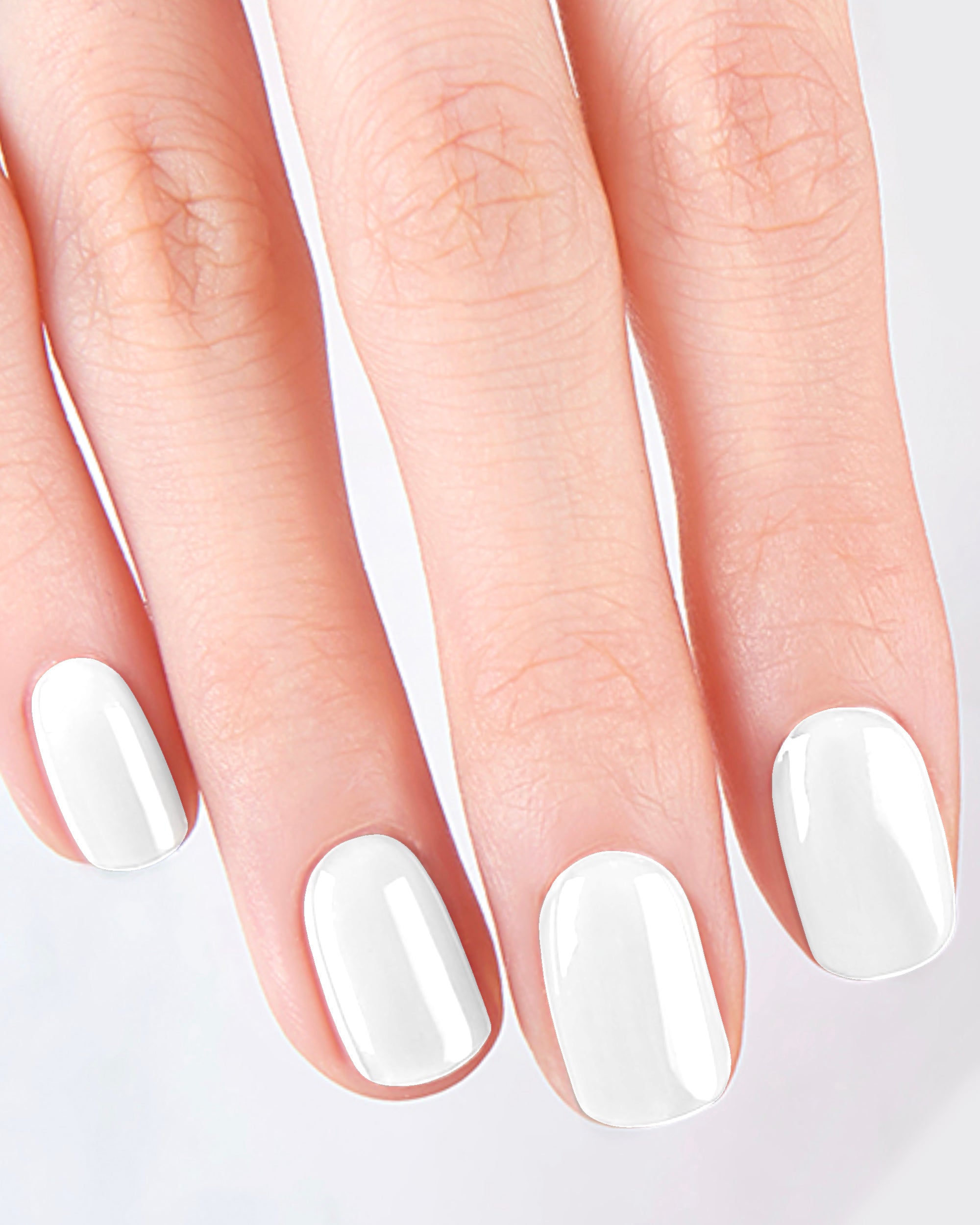 Marshmallow - gel stickers