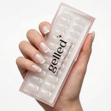 Milky French - soft gel press on