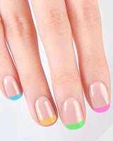 Over the Rainbow - gel stickers