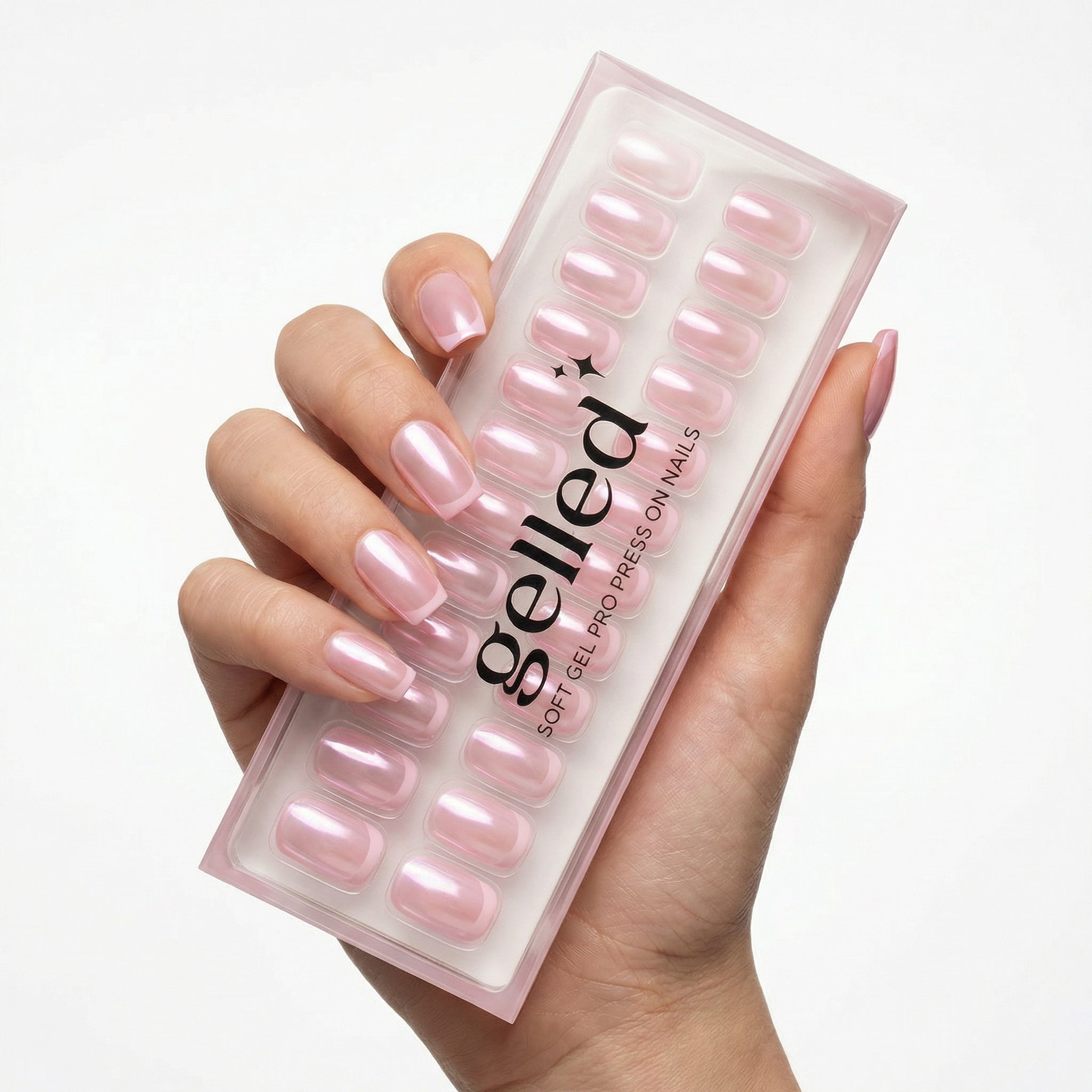 Pretty French - soft gel press on