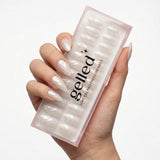 Snow Glow - soft gel press on