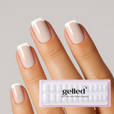 Milky French - soft gel press on