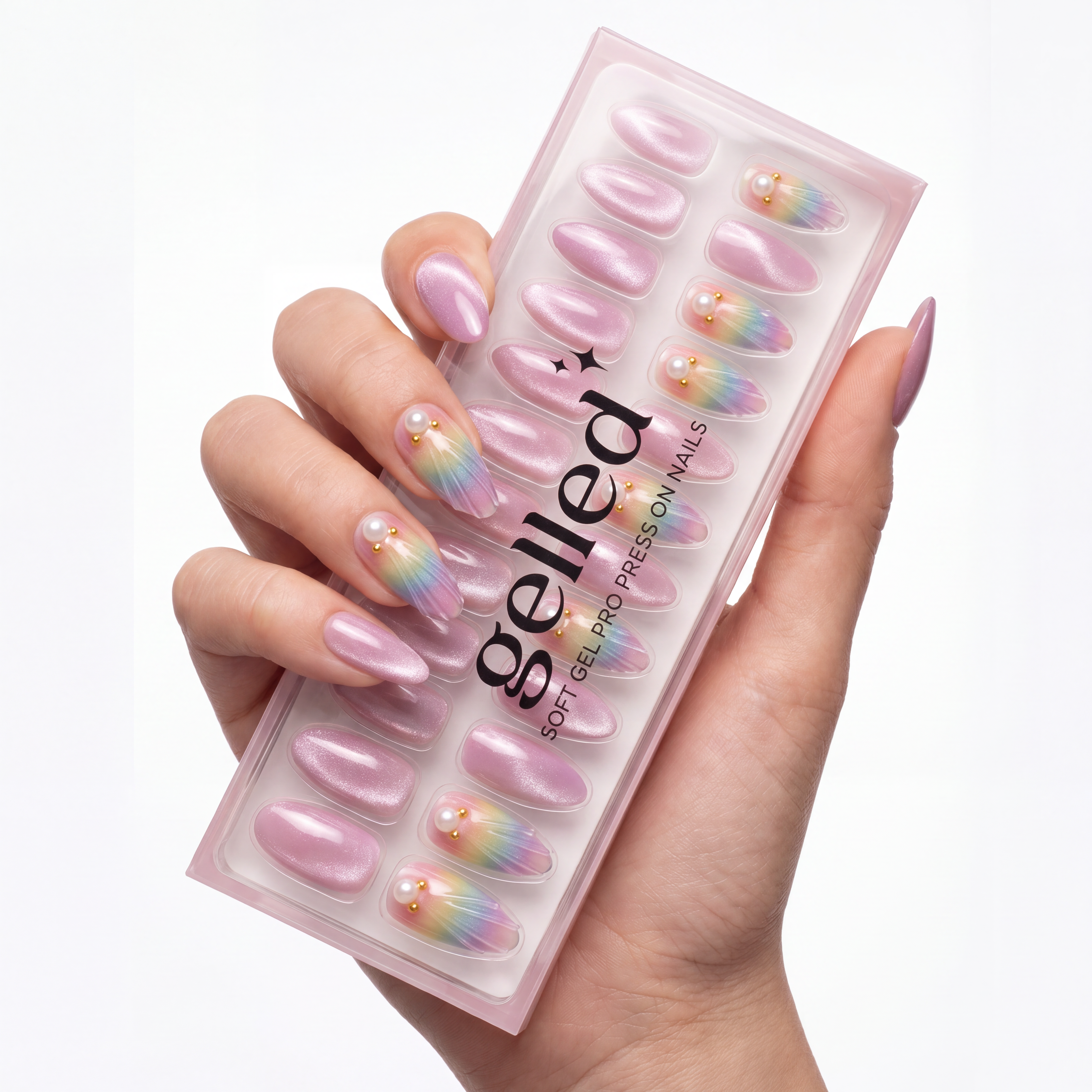 Sirena - soft gel press on