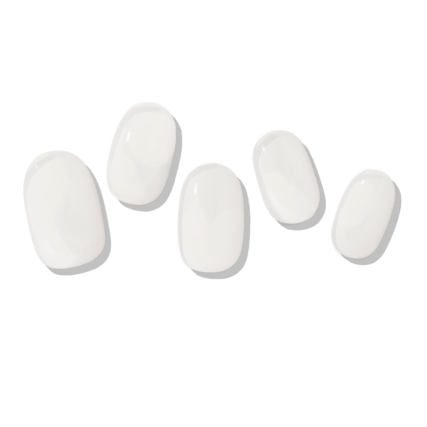 Marshmallow - gel stickers